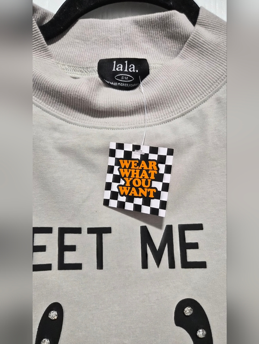 Nwt Lala Lalaland Usa Heavyweight Cotton Dream Tee Size S/M - Picture 4 of 7